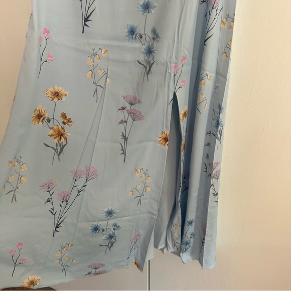 Self Portrait Watercolour Midi Dress - Picture 7 of 9